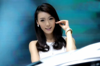 视频：2013广州车展必看车模之最清秀玉女