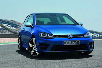 视频：第七代高尔夫 R赛道高清实拍