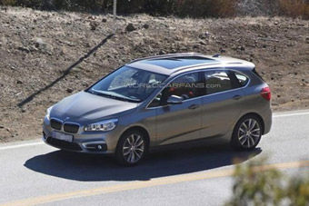 视频：曝宝马2系Active Tourer实车 明年发布