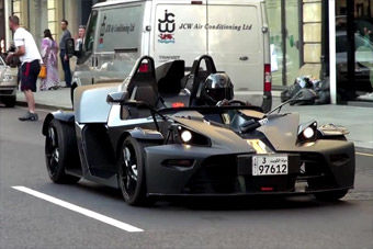 视频：很燥很暴力 街拍 KTM X-Bow跑车