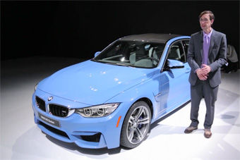 视频：2014北美车展实拍全新宝马M3 M4