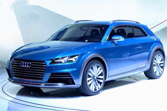 视频：奥迪Allroad两厢概念车 亮相北美车展