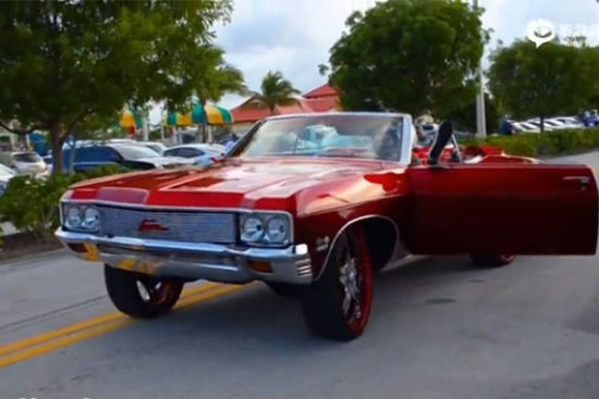 视频：疯狂炫酷屌炸天 老外“神改装”1970 Impala