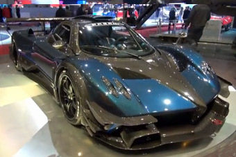 视频：帕加尼Zonda R亮相2014日内瓦车展