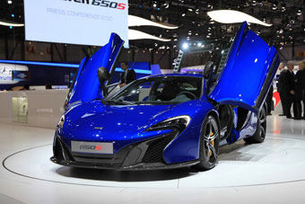 视频：迈凯伦650S 日内瓦车展高清实拍