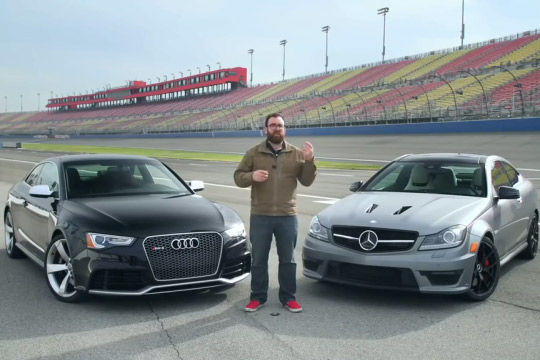 视频：新奥迪RS5 vs 新奔驰C63 507 Coupe