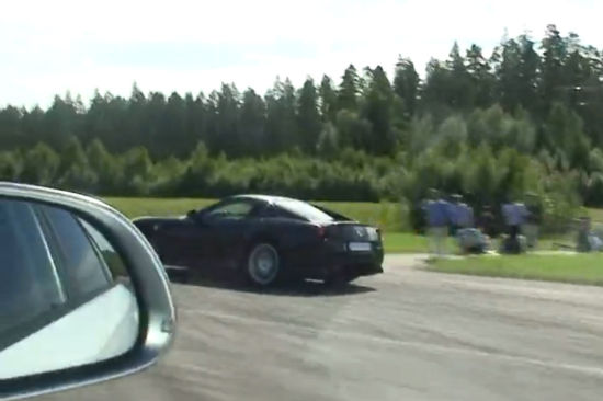 视频：法拉利599 GTB秒杀改装奥迪RS6