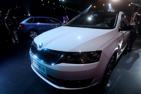 视频：2014北京车展热点新车斯柯达昕动