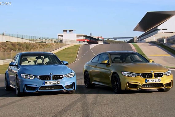视频：赛道极速实拍 宝马M3 Sedan与M4 Coupe