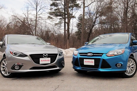 视频：2013款福克斯VS全新马自达3对比测试（译制）