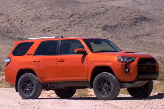 视频：2015款丰田4Runner TRD Pro外媒越野试驾