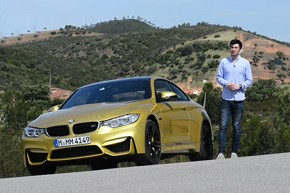 视频：运动偶像派 试驾2015款宝马M4 Coupe（译制）