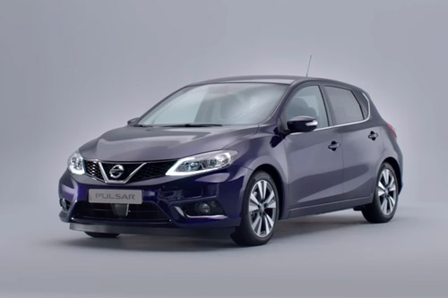视频：日产发全新Pulsar车型 对手锁定高尔夫
