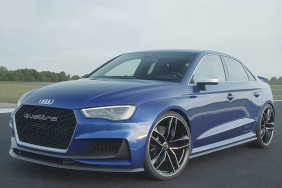 视频：全新奥迪A3 Clubsport quattro 概念车发布