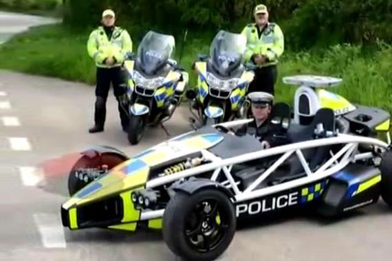 视频：世界最快警车曝光 时速可达255km/h