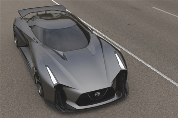视频：日产未来概念超跑 2020 Vision Gran Turismo