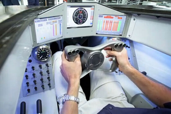 视频：超音速汽车座舱内部曝光 酷似战斗机