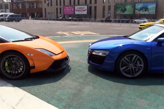 视频：麦浪说车 静态对比三辆百万超级跑车