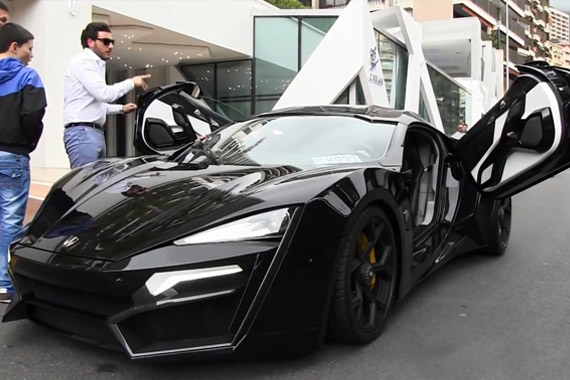 视频：石油佬新宠Lykan Hypersport街拍声浪秀