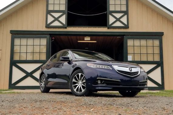 视频：外媒试驾2015款讴歌TLX（译制）