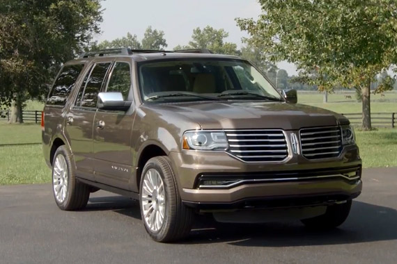 视频：2015款林肯Navigator奢华内外饰鉴赏