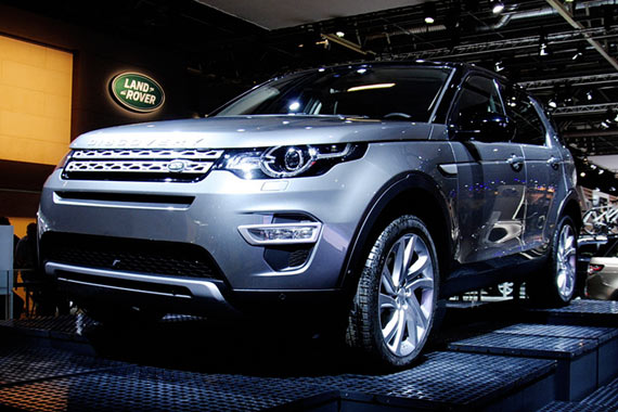 视频：2014巴黎车展路虎全新发现运动版实拍