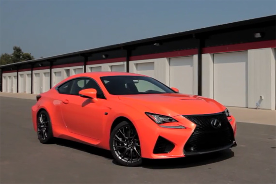 视频：试驾2015款雷克萨斯RC-F（译制）