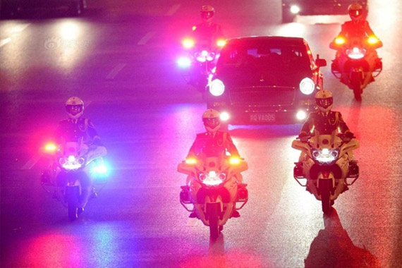 视频：追忆国宾摩托车护卫队50年