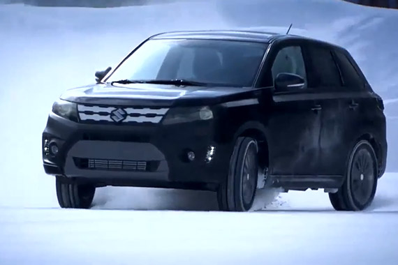 视频：先睹为快 2015款铃木Vitara雪地测试