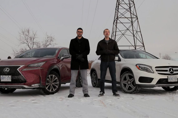 视频：奔驰GLA250 vs 雷克萨斯NX200t（译）