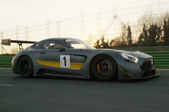 视频：为赛道而生 梅赛德斯-AMG GT3抢先拍