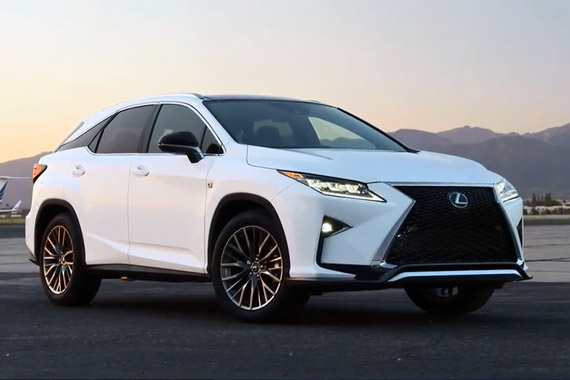 视频：2016款雷克萨斯RX 350 F SPORT首发