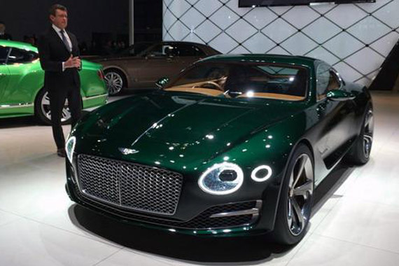 视频：2015上海车展豪车超跑EXP10 Speed 6