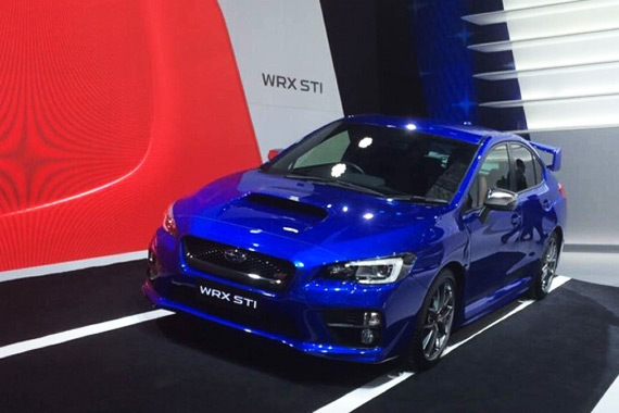 视频：2015上海车展热点新车斯巴鲁WRX STI