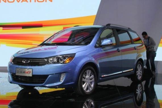 视频：2015上海车展热点新车奇瑞艾瑞泽M7