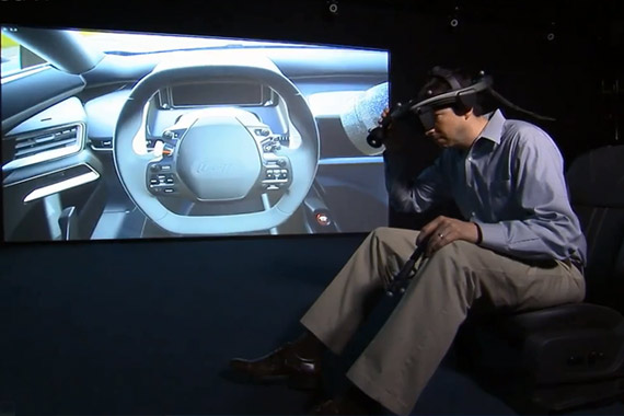 视频：身临其境 虚拟现实实验室里的福特GT