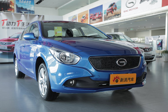 视频：采用隐藏式门把手 2014款传祺GA3高清详解