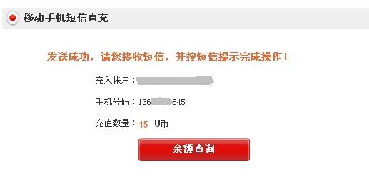 成功支付