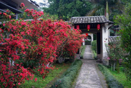 玉林陆川谢鲁温泉休闲景区旅游_玉林陆川谢鲁