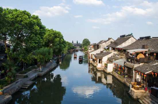 浙江嘉善县西塘古镇景区旅游_浙江嘉善县西塘