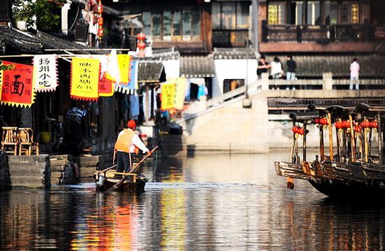 浙江嘉善县西塘古镇景区旅游_浙江嘉善县西塘