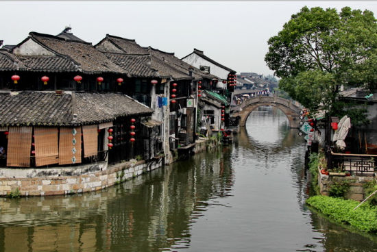 浙江嘉善县西塘古镇景区旅游_浙江嘉善县西塘