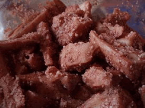 双柏麻栗树腌肉(图片来源:@张圈圈是起床困难户) 双柏麻栗树腌肉(图片来源:@张圈圈是起床困难户)