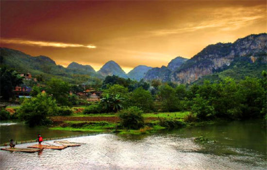 广南坝美景区(来源:神聊在线) 广南坝美景区(来源:神聊在线)
