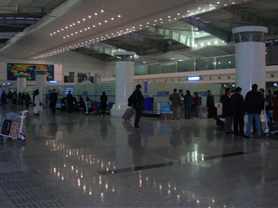 大连机场航站楼内部