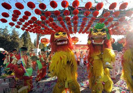 组图:廊坊民间庙会活动