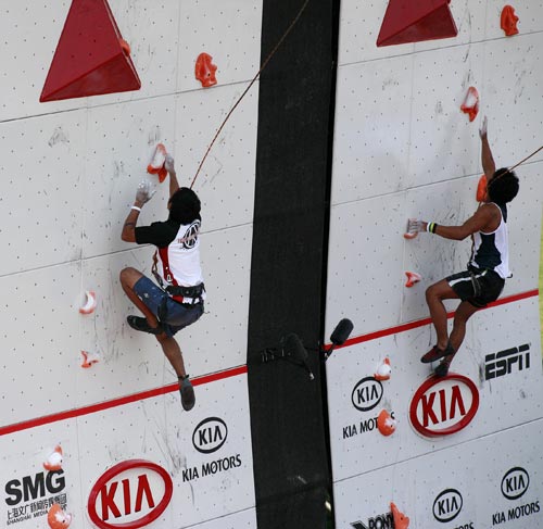 速度攀岩赛 速度攀岩赛