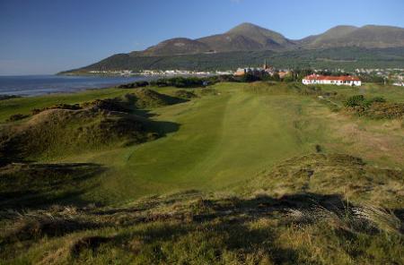 北爱尔兰皇家乡村高地球场第九洞 北爱尔兰皇家乡村高地球场第九洞