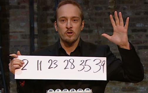 布朗成功预测全部6个中奖彩票号码 布朗成功预测全部6个中奖彩票号码