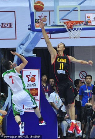 阿联用盖帽宣泄激情 阿联用盖帽宣泄激情